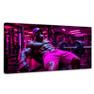 Foto 1 | Foto 1 | Cuadro Decorativo Canvas Musculatura Salvaje 120x60