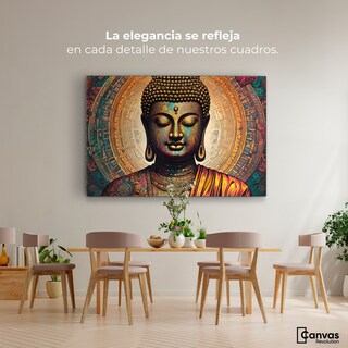 Foto 2 | Foto 2 | Cuadro Decorativo Canvas Alma Zen Reflejos 90x60
