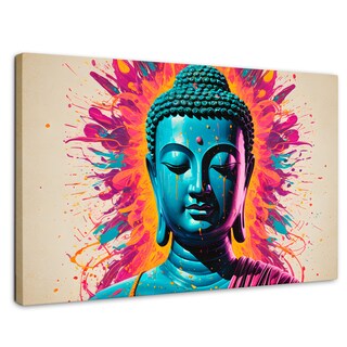 Foto 1 | Foto 1 | Cuadro Decorativo Canvas Buda Tono Luminoso 90x60