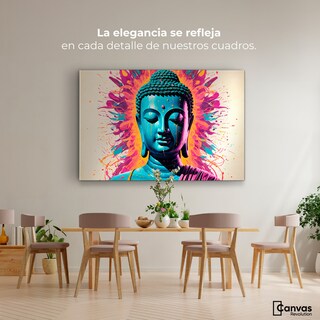 Foto 2 | Foto 2 | Cuadro Decorativo Canvas Buda Tono Luminoso 90x60