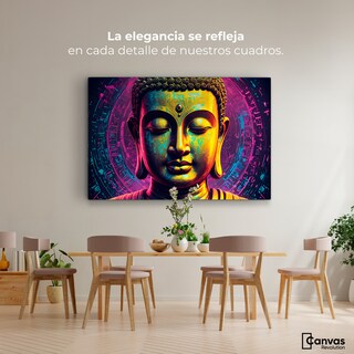 Foto 2 | Foto 2 | Cuadro Decorativo Canvas Buda Sobre Nirvana 90x60