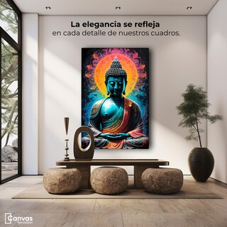 Foto 3 | Foto 3 | Cuadro Decorativo Canvas Meditar Budista 60x90