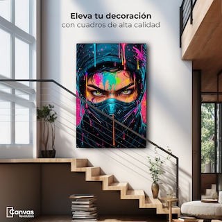 Foto 2 | Foto 2 | Cuadro Decorativo Canvas Fusión Abstracta 60x90