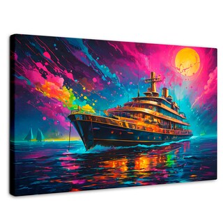 Foto 1 | Foto 1 | Cuadro Decorativo Canvas Sueños Náuticos 90x60