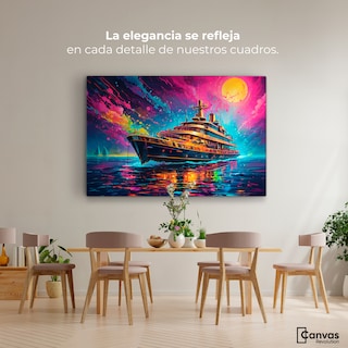 Foto 2 | Foto 2 | Cuadro Decorativo Canvas Sueños Náuticos 90x60