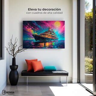 Foto 3 | Foto 3 | Cuadro Decorativo Canvas Sueños Náuticos 90x60