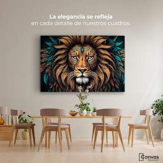 Foto 2 | Foto 2 | Cuadro Decorativo Canvas Espíritu Salvaje 90x60