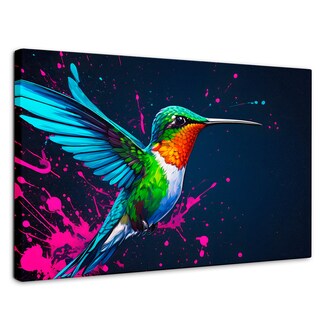 Foto 1 | Foto 1 | Cuadro Decorativo Canvas Pinceladas Néctar 90x60