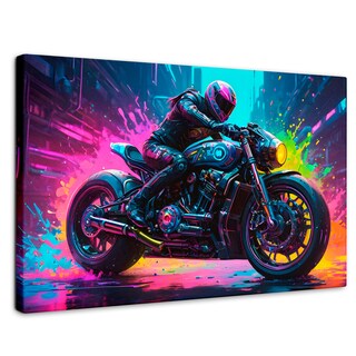 Foto 1 | Foto 1 | Cuadro Decorativo Canvas Velocidad Luminosa 90x60