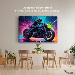 Foto 2 | Foto 2 | Cuadro Decorativo Canvas Velocidad Luminosa 90x60