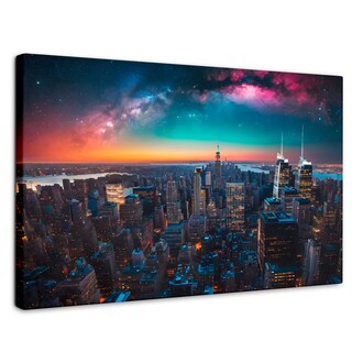Foto 1 | Foto 1 | Cuadro Decorativo Canvas New York Vibrante 90x60