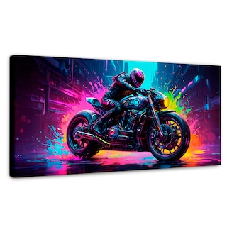Foto 1 | Foto 1 | Cuadro Decorativo Canvas Velocidad Luminosa 120x60