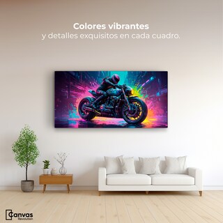 Foto 2 | Foto 2 | Cuadro Decorativo Canvas Velocidad Luminosa 120x60