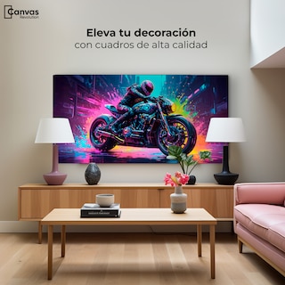 Foto 3 | Foto 3 | Cuadro Decorativo Canvas Velocidad Luminosa 120x60