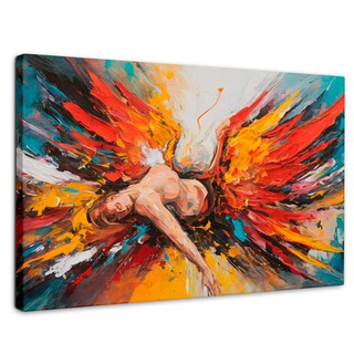 Foto 1 | Foto 1 | Cuadro Decorativo Canvas Ángel Caído Colores 90x60