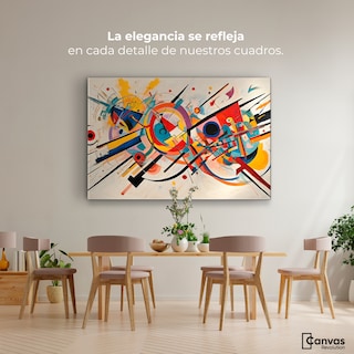 Foto 2 | Foto 2 | Cuadro Decorativo Canvas Abstracción Moderna 90x60