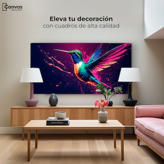 Foto 3 | Foto 3 | Cuadro Decorativo Canvas Plumas Radiantes 120x60