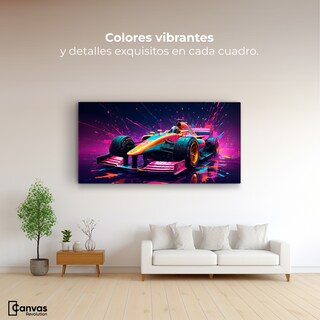 Foto 2 | Foto 2 | Cuadro Decorativo Canvas Impulso Cromático 120x60