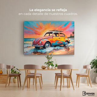 Foto 2 | Foto 2 | Cuadro Decorativo Canvas Rodando Verano 90x60