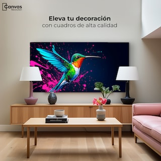 Foto 3 | Foto 3 | Cuadro Decorativo Canvas Pinceladas Néctar 120x60