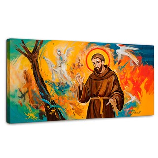 Foto 1 | Foto 1 | Cuadro Decorativo Canvas Divina Inspiración 140x70