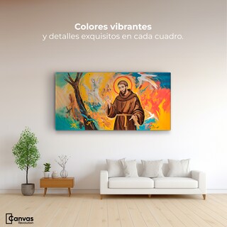 Foto 2 | Foto 2 | Cuadro Decorativo Canvas Divina Inspiración 140x70