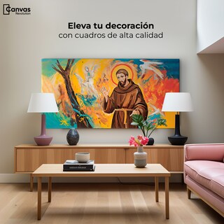 Foto 3 | Foto 3 | Cuadro Decorativo Canvas Divina Inspiración 140x70
