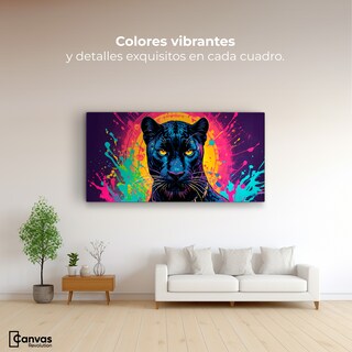 Foto 2 | Foto 2 | Cuadro Decorativo Canvas Fusión Salvaje 120x60