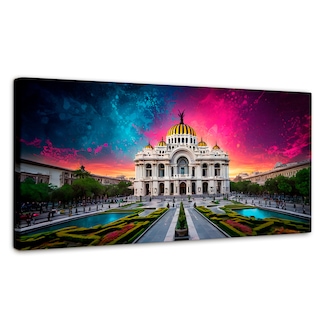 Foto 1 | Foto 1 | Cuadro Decorativo Canvas Cosmos Bellas Artes 120x60
