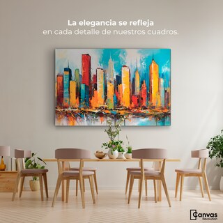 Foto 2 | Foto 2 | Cuadro Decorativo Canvas New York Colors 90x60
