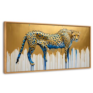 Foto 1 | Foto 1 | Cuadro Decorativo Marco Flotante Majestad Derretida 120x60 Marco Madera