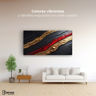 Foto 2 | Foto 2 | Cuadro Decorativo Canvas Abstracto Sinfonía Abstracta 120x60