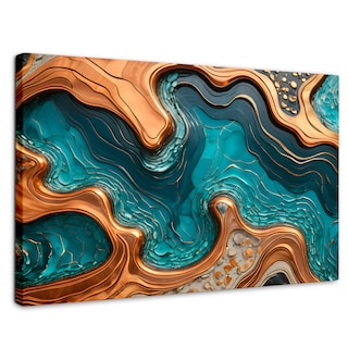 Foto 1 | Foto 1 | Cuadro Decorativo Canvas Abstracto Paisaje Fantástico 90x60