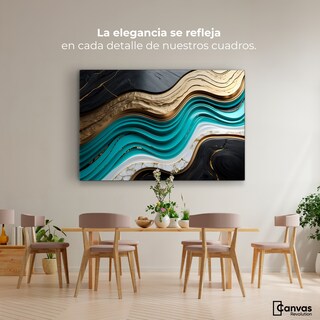 Foto 2 | Foto 2 | Cuadro Decorativo Canvas Abstracto Belleza Abstracta 90x60