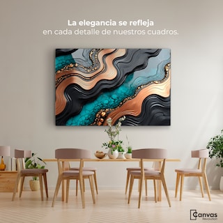 Foto 2 | Foto 2 | Cuadro Decorativo Canvas Abstracto Patrones Vibrantes 90x60