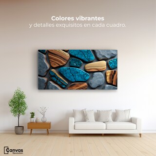 Foto 2 | Foto 2 | Cuadro Decorativo Canvas Abstracto Belleza Terrestre 120x60