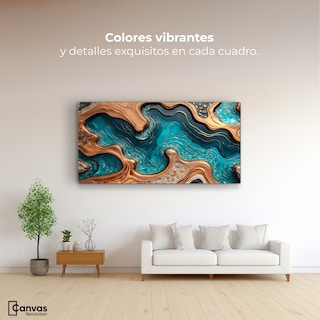Foto 2 | Foto 2 | Cuadro Decorativo Canvas Abstracto Paisaje Fantástico 120x60