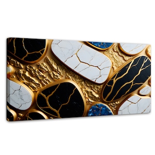 Foto 1 | Foto 1 | Cuadro Decorativo Canvas Abstracto Opulencia Abstracta 120x60