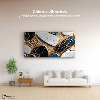 Foto 2 | Foto 2 | Cuadro Decorativo Canvas Abstracto Opulencia Abstracta 120x60