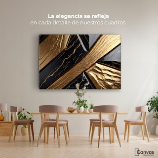 Foto 2 | Foto 2 | Cuadro Decorativo Canvas Abstracto Mármol Geométrico 90x60