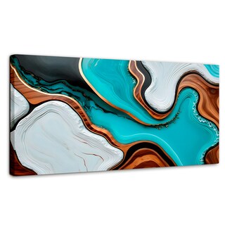 Foto 1 | Foto 1 | Cuadro Decorativo Canvas Abstracto Elegancia Artística 120x60