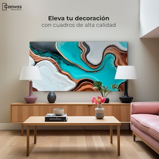 Foto 3 | Foto 3 | Cuadro Decorativo Canvas Abstracto Elegancia Artística 120x60