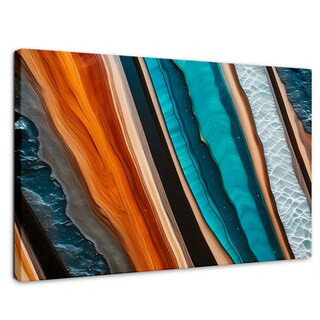 Foto 1 | Foto 1 | Cuadro Decorativo Canvas Abstracto Sinfonía Natural 90x60