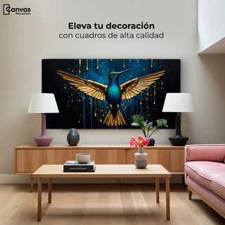 Foto 3 | Foto 3 | Cuadro Decorativo Canvas Colibrí Destellos 120x60