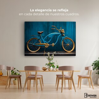 Foto 2 | Foto 2 | Cuadro Decorativo Canvas Bicicleta Vintage 90x60