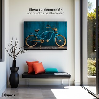 Foto 3 | Foto 3 | Cuadro Decorativo Canvas Bicicleta Vintage 90x60