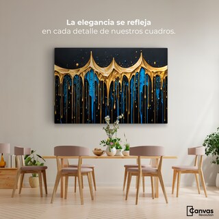 Foto 2 | Foto 2 | Cuadro Decorativo Canvas Lluvia Brillante 90x60