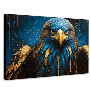 Foto 1 | Foto 1 | Cuadro Decorativo Canvas Águila Vibrante 90x60