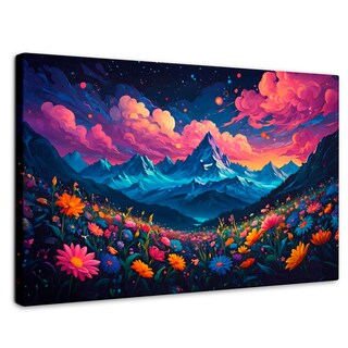Foto 1 | Foto 1 | Cuadro Decorativo Canvas Paisaje Colorido 90x60