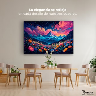 Foto 2 | Foto 2 | Cuadro Decorativo Canvas Paisaje Colorido 90x60